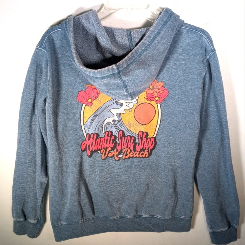 Blue 84 Virginia Beach Zip-Up Hoodie L - Picture 2 of 5